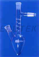 FLASK VIGREUX WITH SIDE NECK